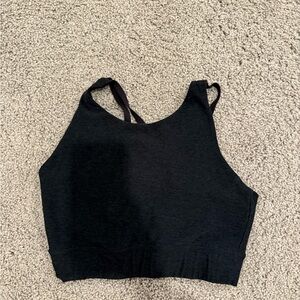 Black Beyond Yoga high neck bra size small